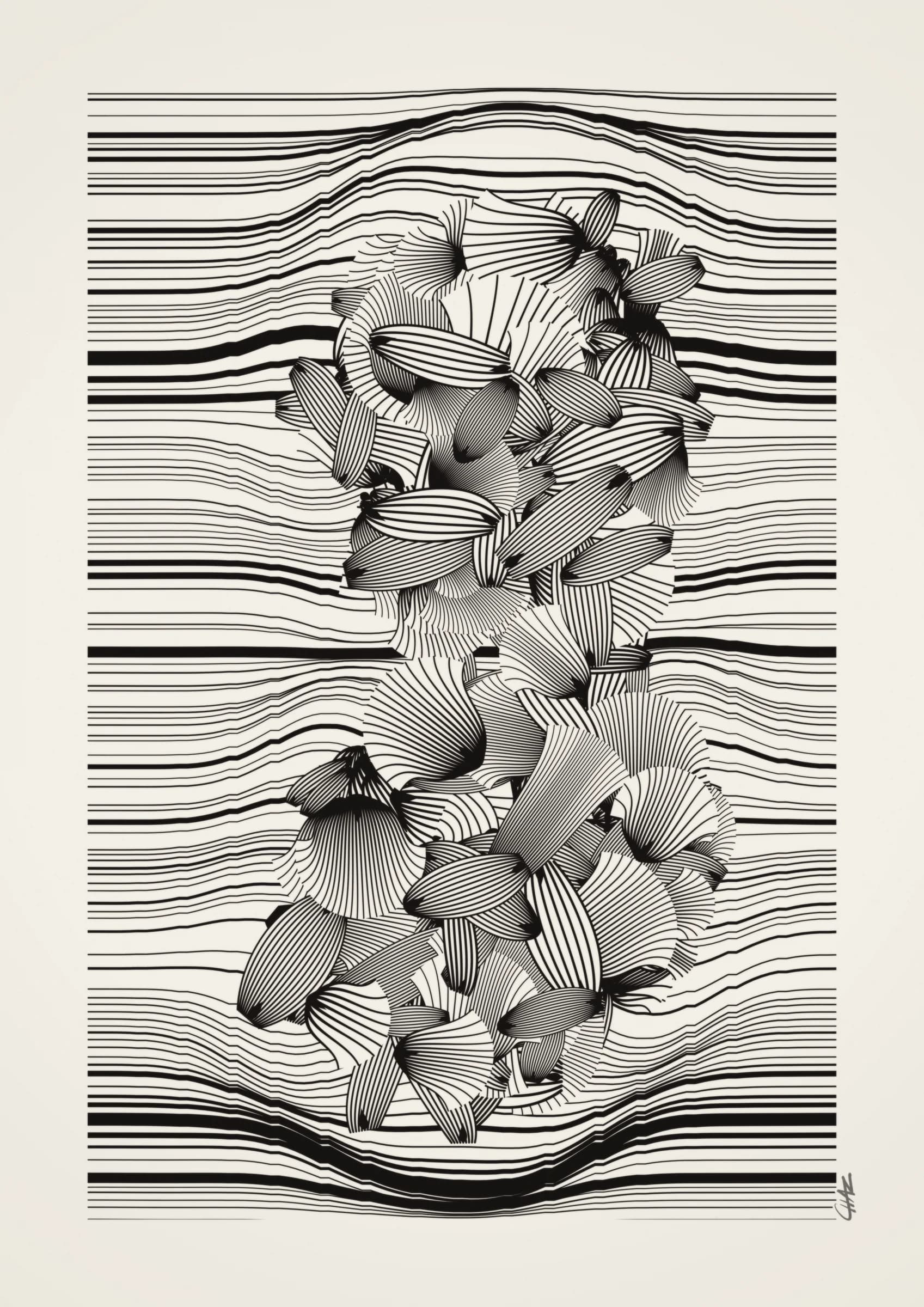 Lamella #0003 by Chaz.Art Studio