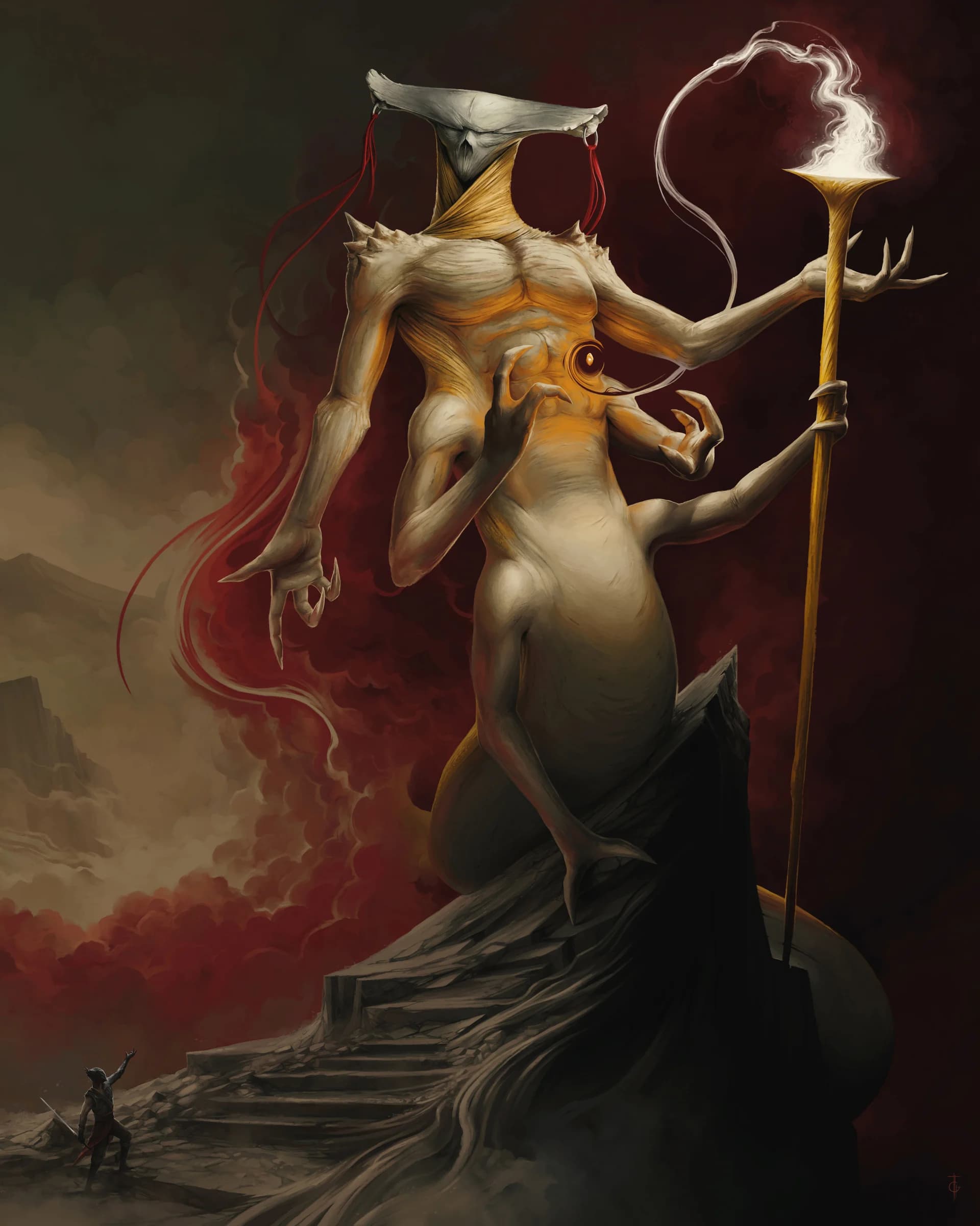 Warden of Eternal Fire by Rodney Amirebrahimi