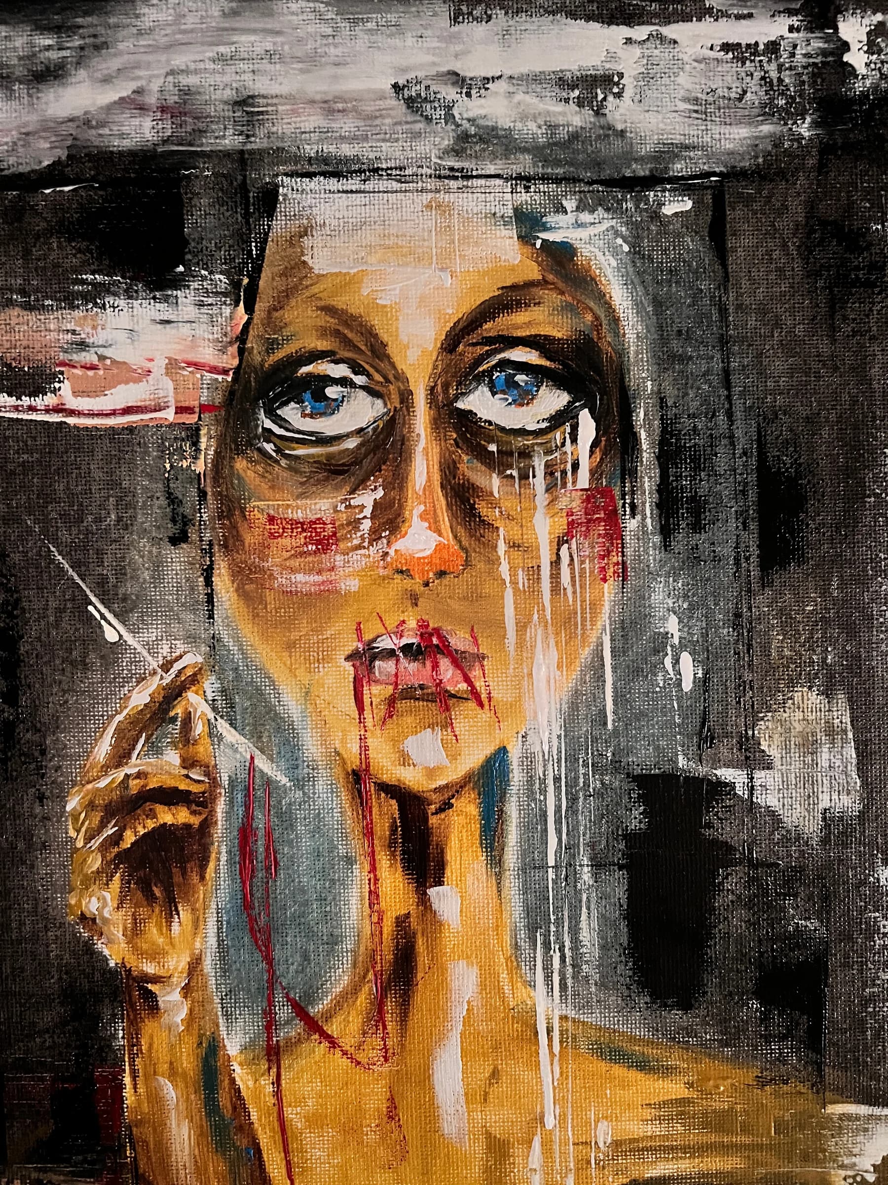 Blue Tears, Crimson Quiet by Elishams