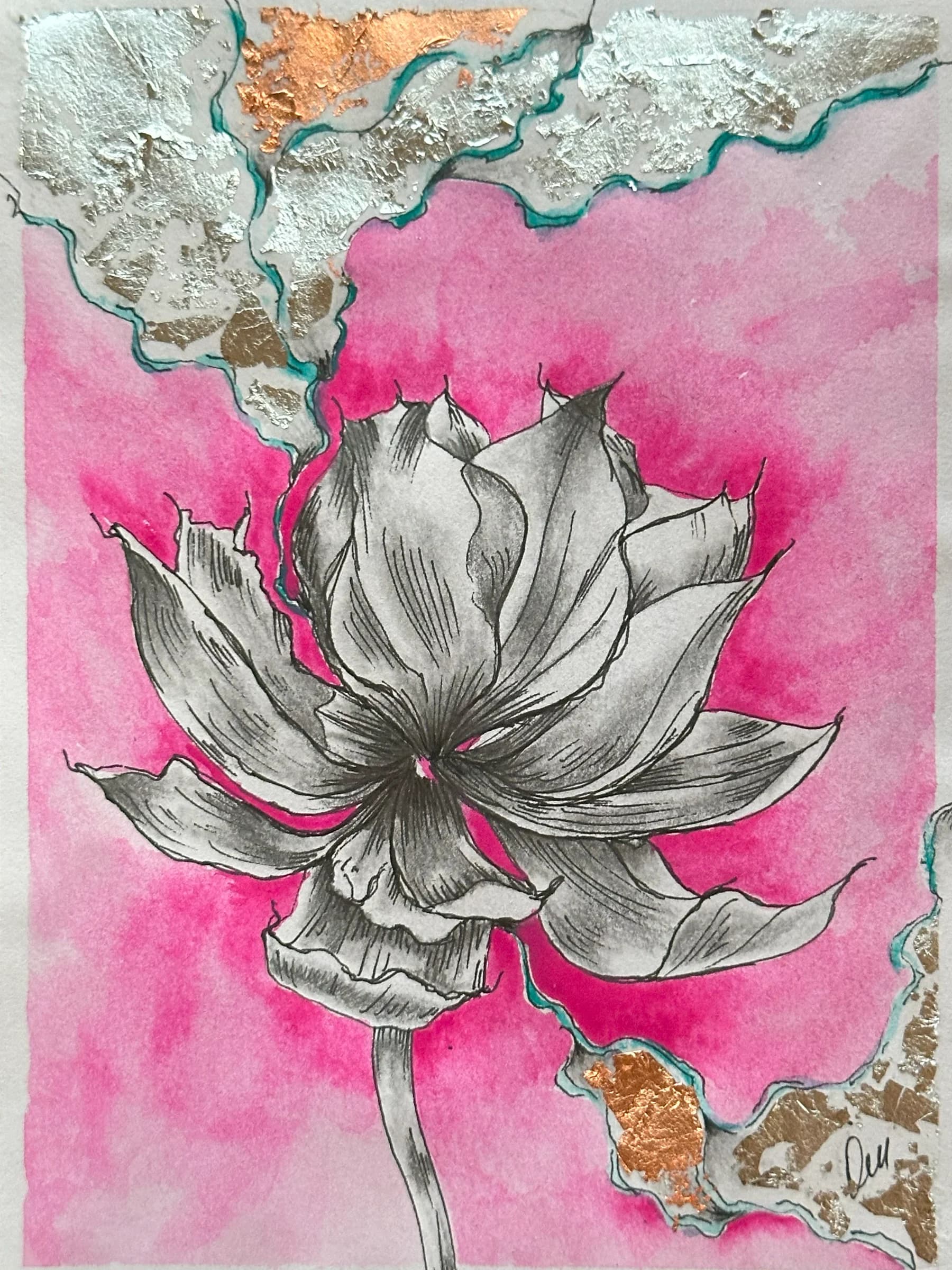 A flower from that garden by Maria Ozer