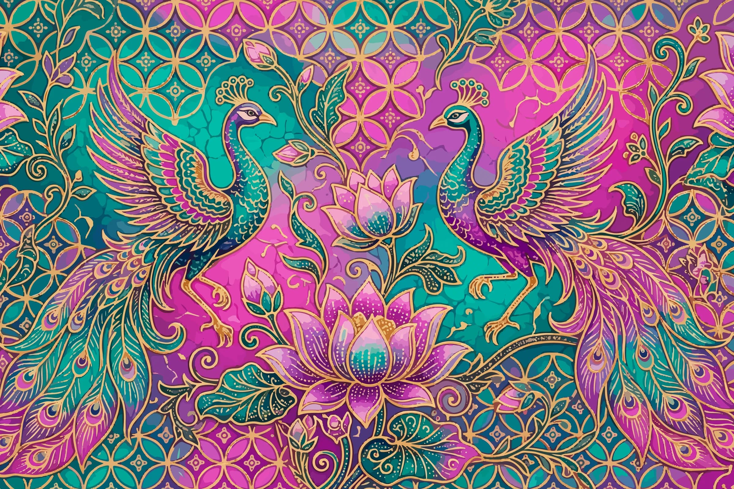 Peacocks in Bloom by Dodoy