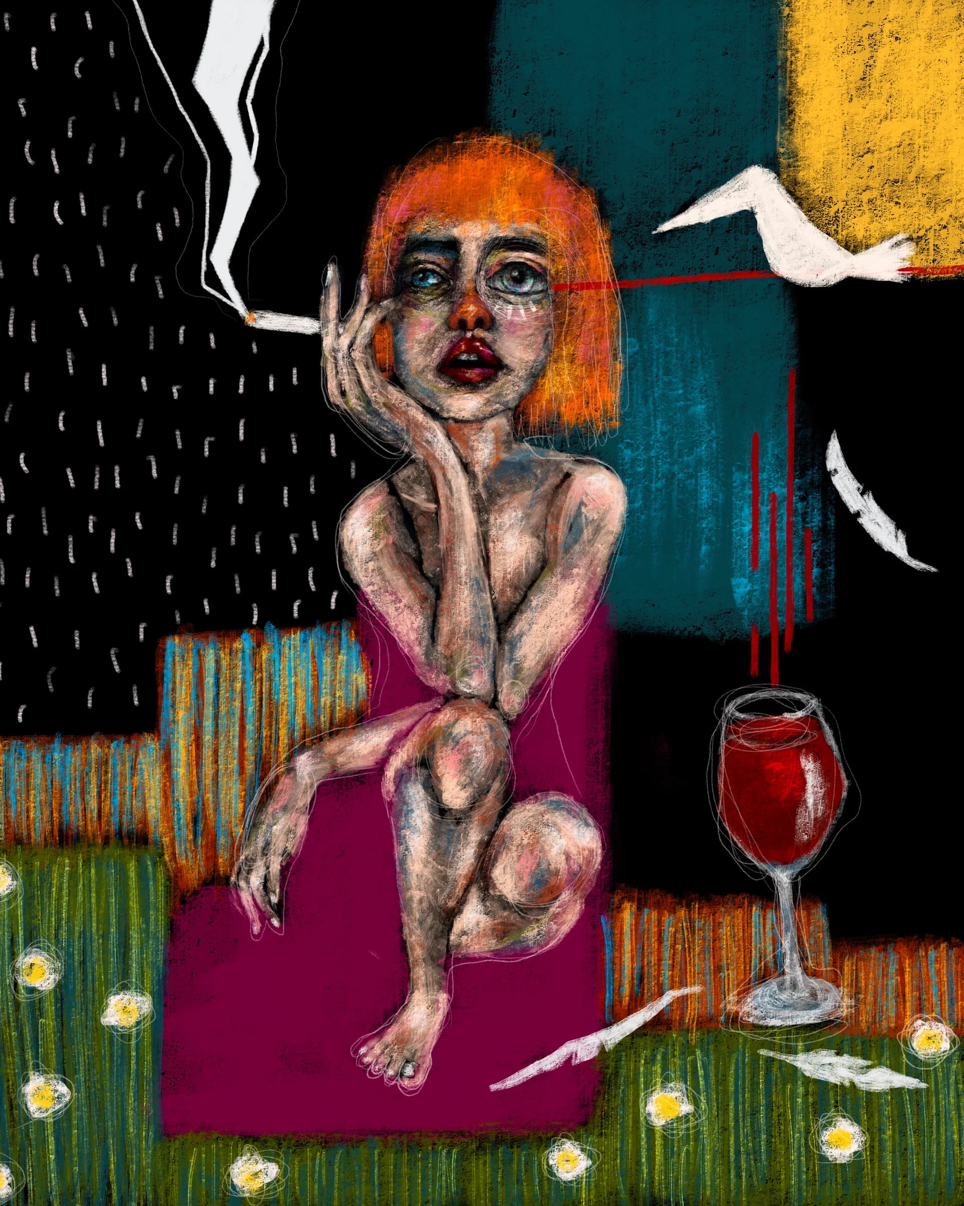 Rain Over the Inner Room by Elishams